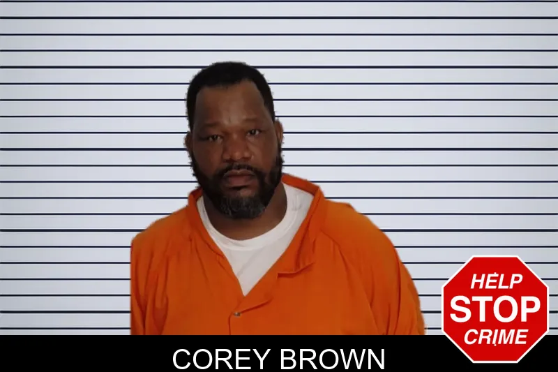 Corey Brown mugshot