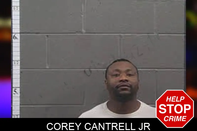 Corey Cantrell Jr mugshot