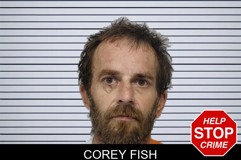 Corey Fish mugshot