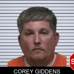 Corey Giddens mugshot