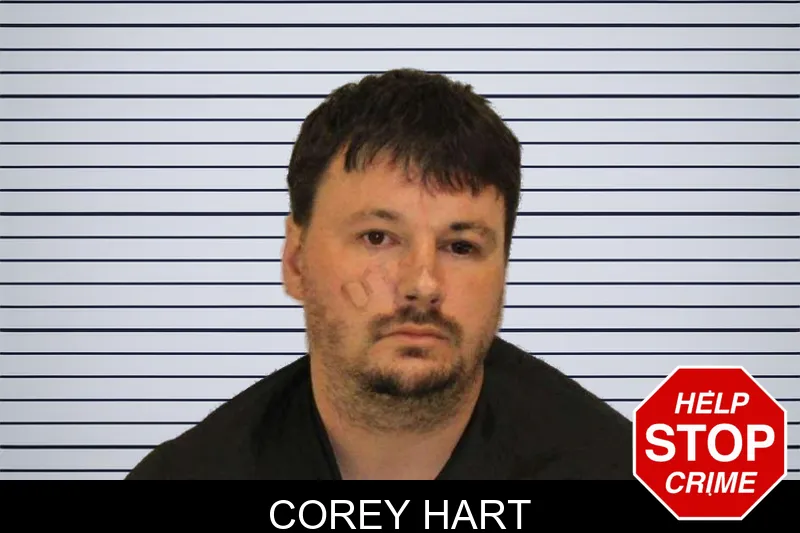 Corey Hart mugshot