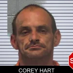 Corey Hart mugshot