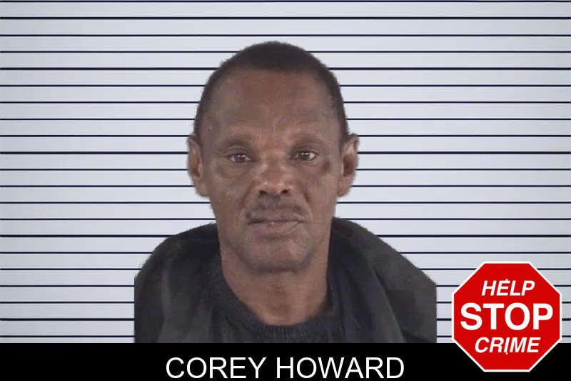 Corey Howard mugshot