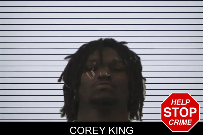 Corey King mugshot