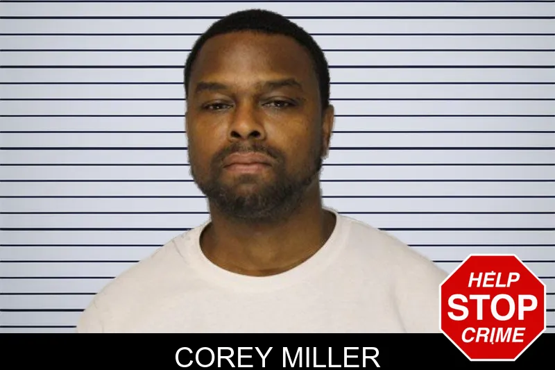 Corey Miller mugshot