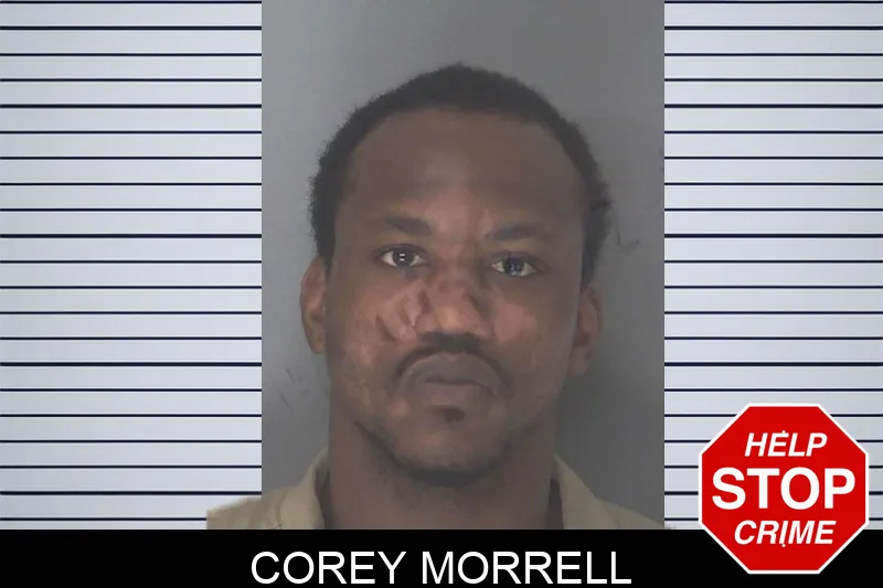 Corey Morrell mugshot