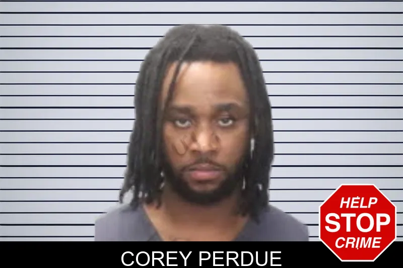 Corey Perdue mugshot