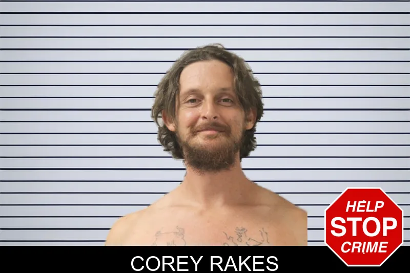 Corey Rakes mugshot