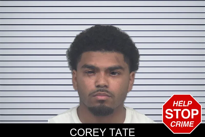 Corey Tate mugshot