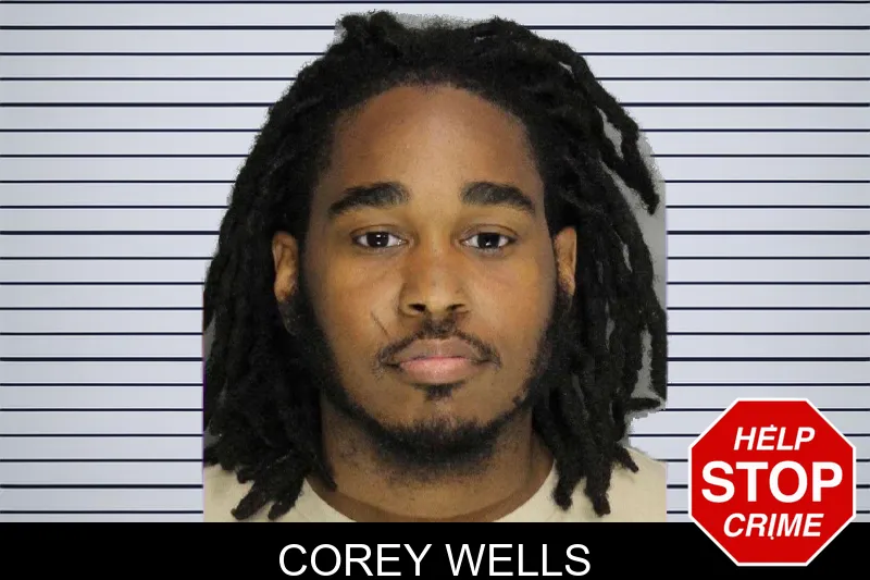 Corey Wells mugshot