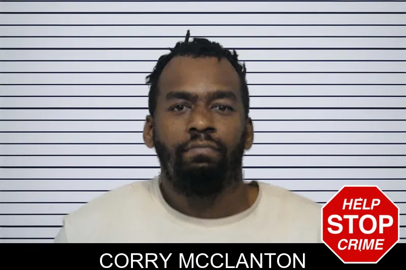 Corry McClanton mugshot