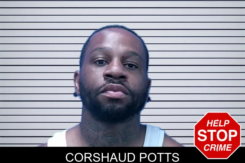 Corshaud Potts mugshot