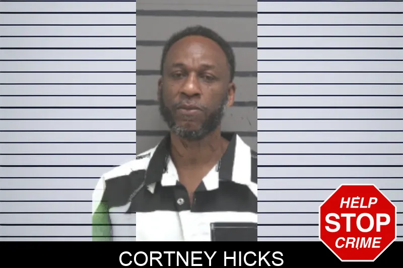 Cortney Hicks mugshot