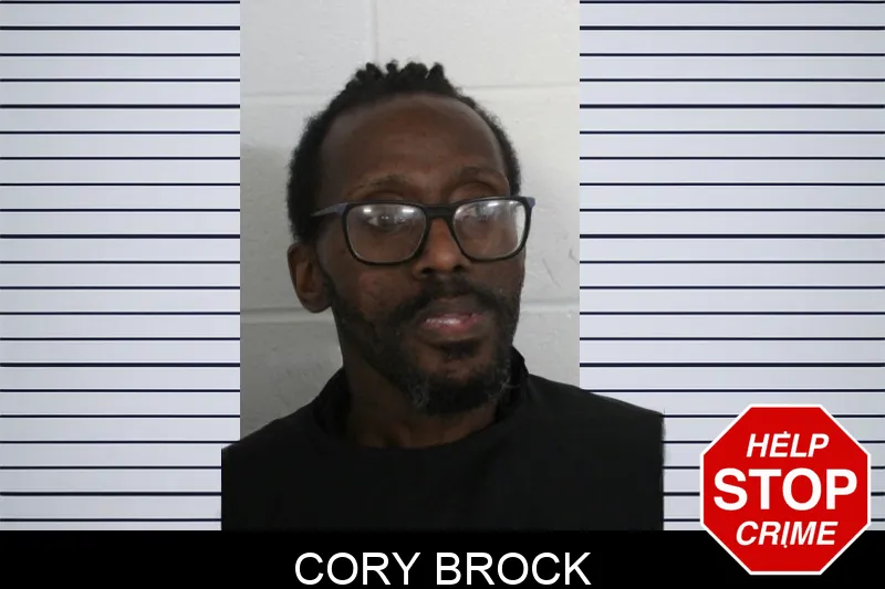 Cory Brock mugshot