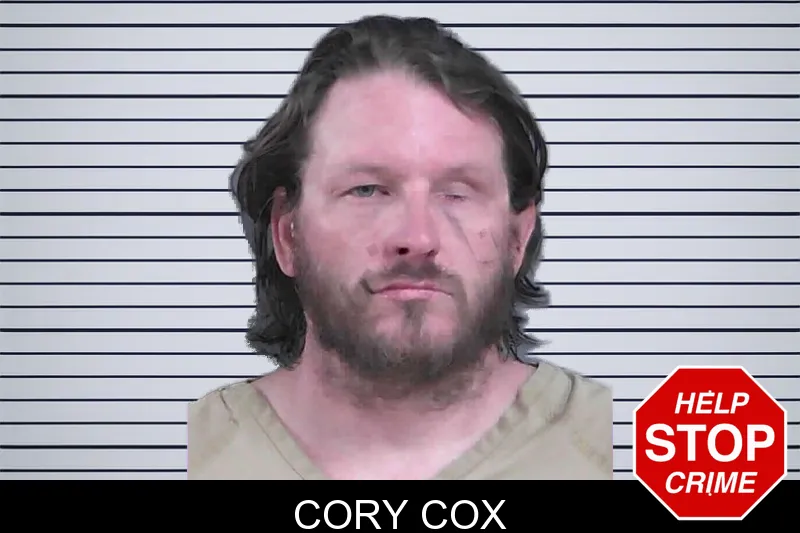 Cory Cox mugshot