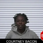 Courtney Bacon mugshot