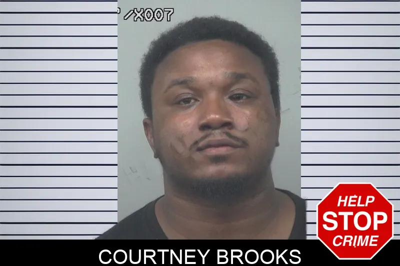 Courtney Brooks mugshot