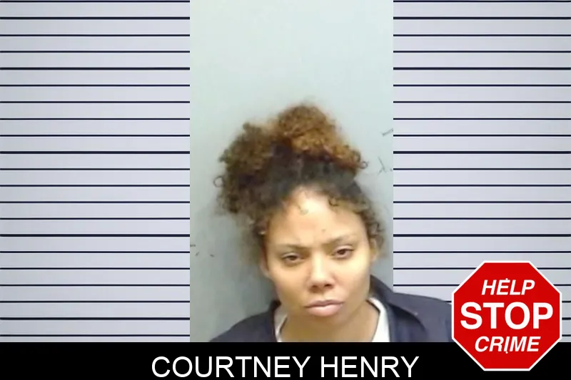 Courtney Henry mugshot