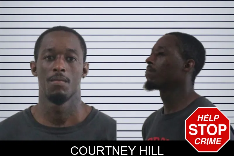 Courtney Hill mugshot
