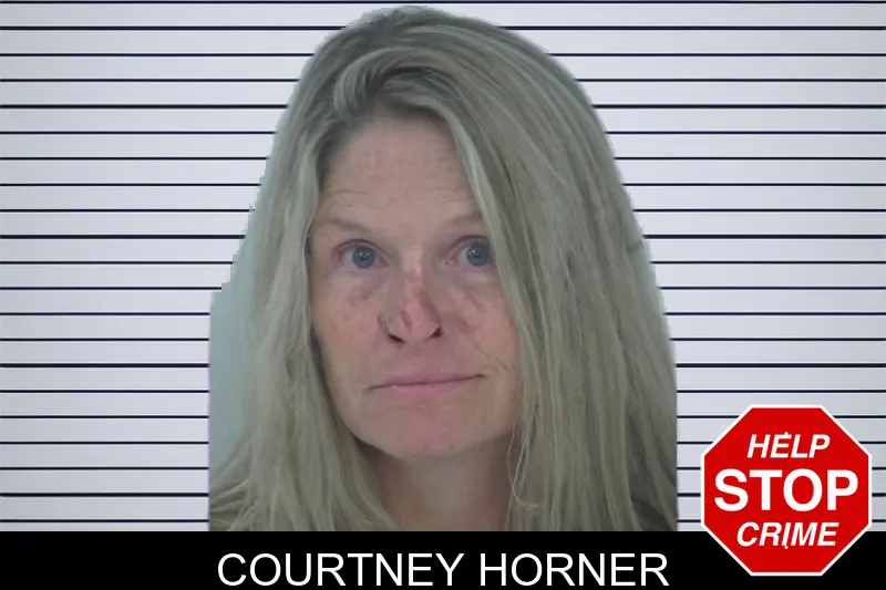 Courtney Horner mugshot