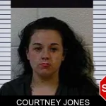 Courtney Jones mugshot