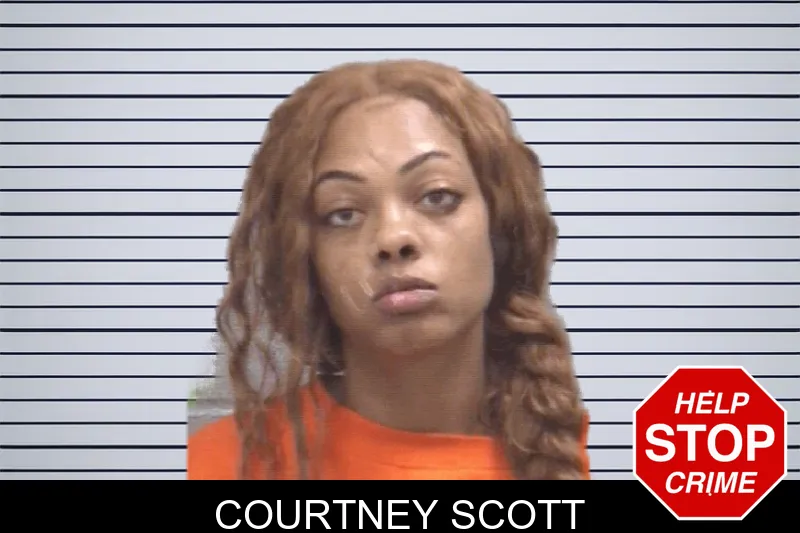 Courtney Scott mugshot