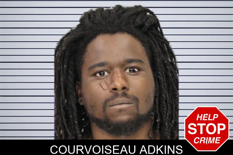 Courvoiseau Adkins mugshot