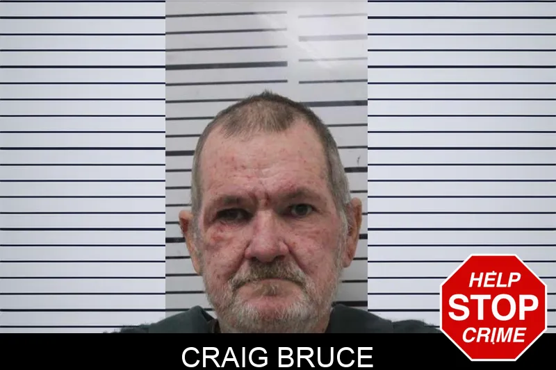 Craig Bruce mugshot