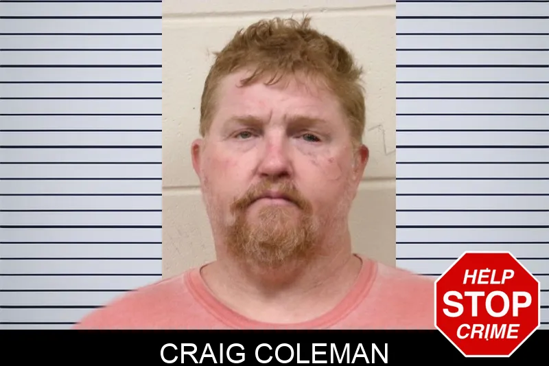 Craig Coleman mugshot