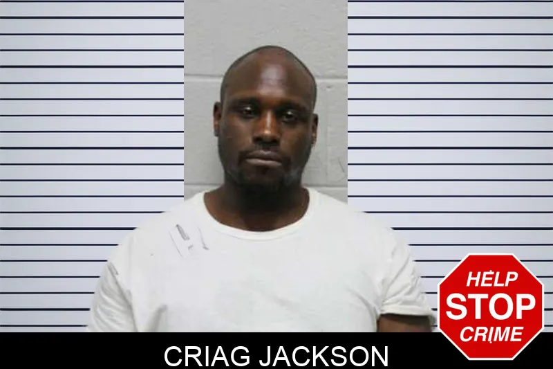 Criag Jackson mugshot