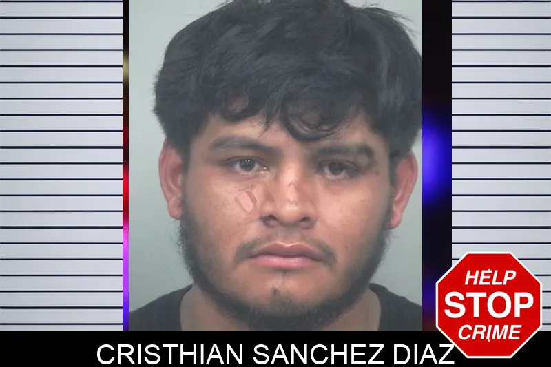 Cristhian Sanchez Diaz mugshot