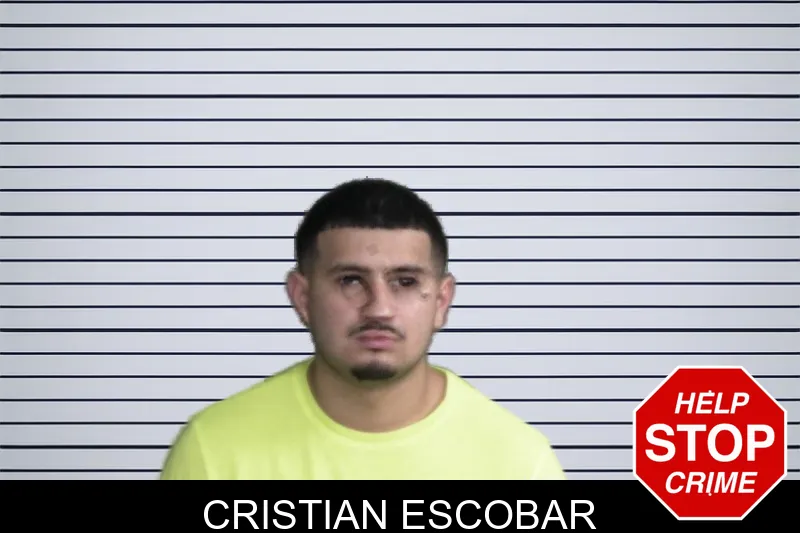 Cristian Escobar mugshot