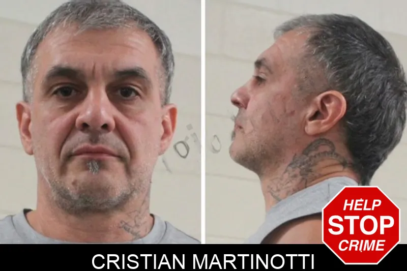 Cristian Martinotti mugshot