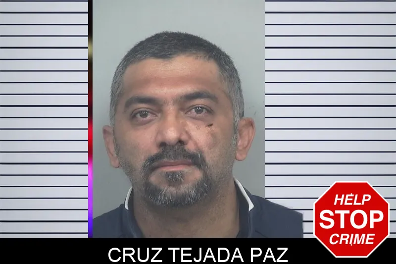 Cruz Tejada Paz mugshot