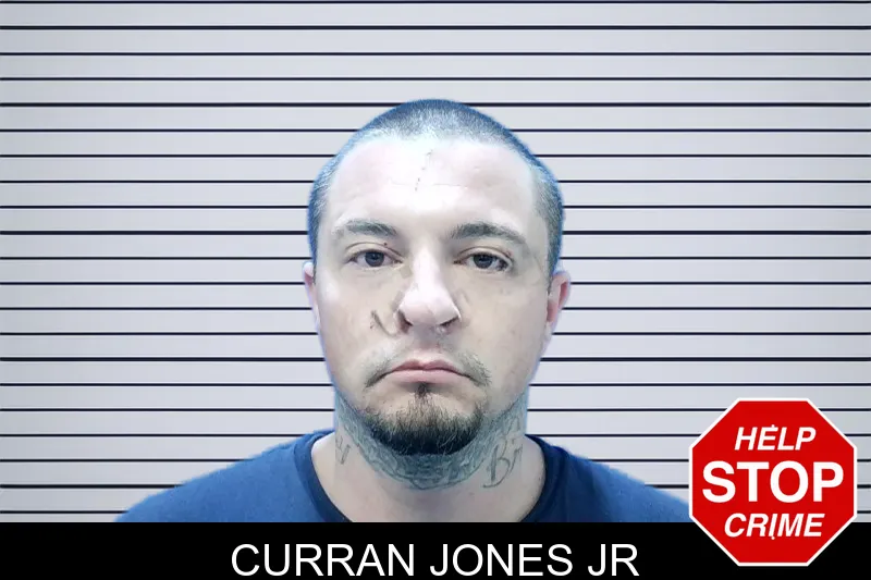 Curran Jones Jr mugshot