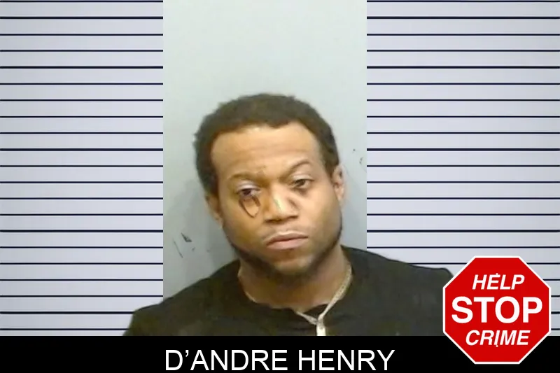 D’Andre Henry mugshot