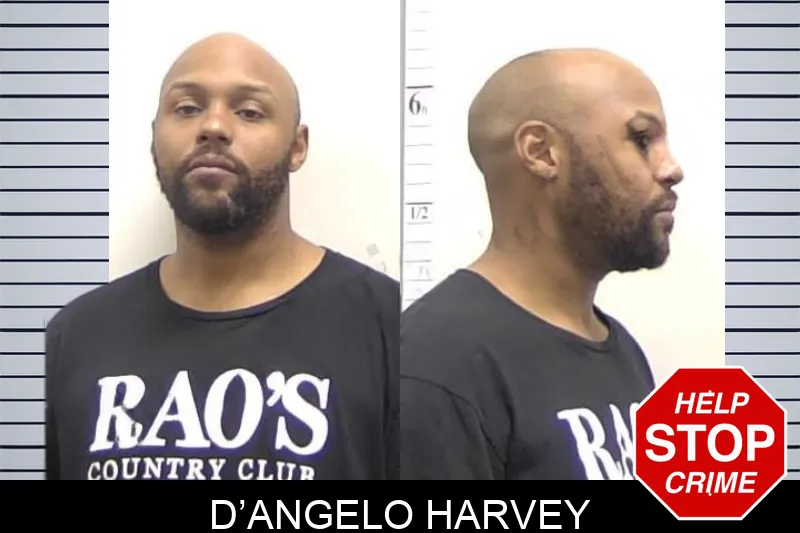 D’Angelo Harvey mugshot