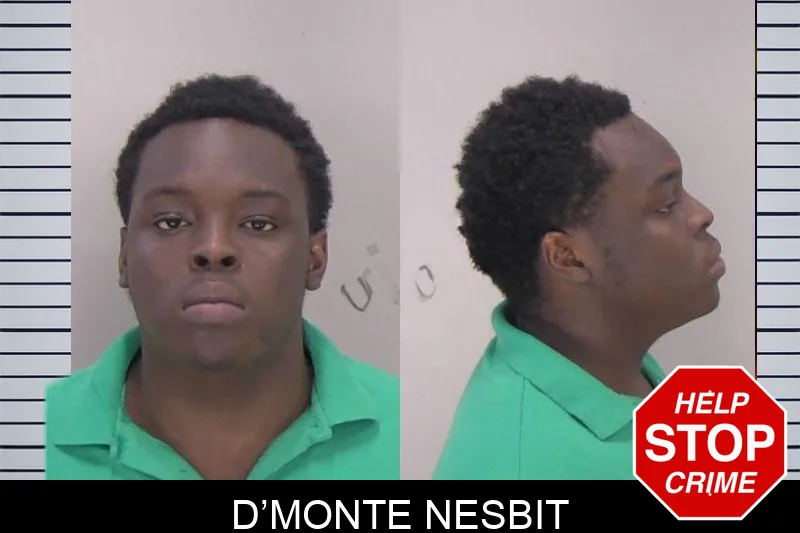 D’Monte Nesbit mugshot