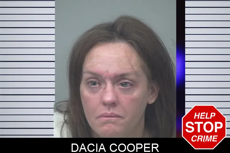 Dacia Cooper mugshot