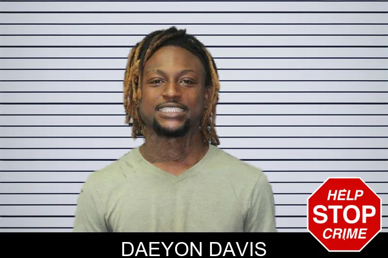 Daeyon Davis mugshot