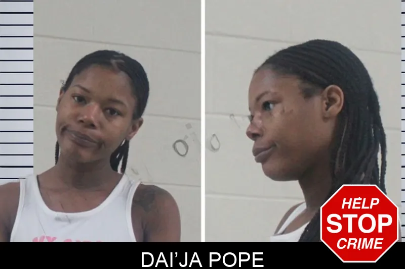 Dai’Ja Pope mugshot