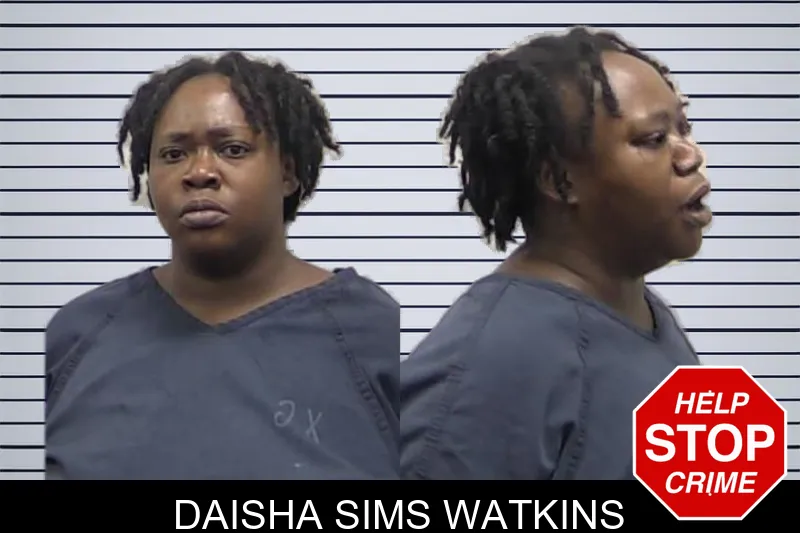 Daisha Sims Watkins mugshot