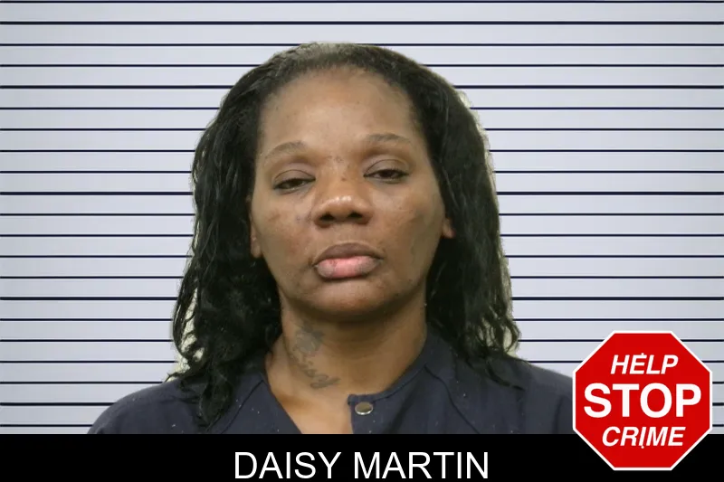 Daisy Martin mugshot