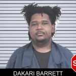 Dakari Barrett mugshot