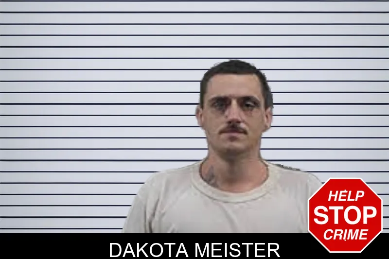 Dakota Meister mugshot