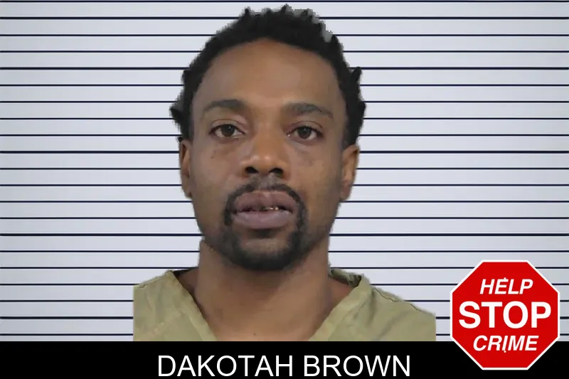 Dakotah Brown mugshot