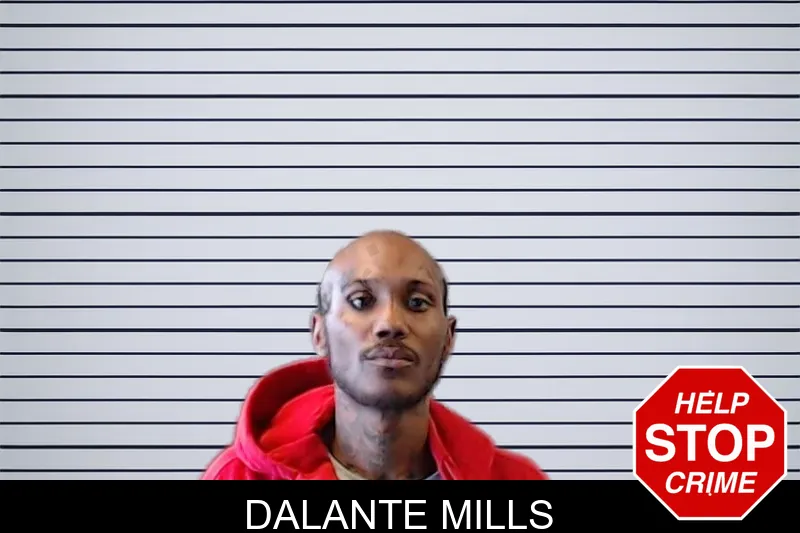 Dalante Mills mugshot