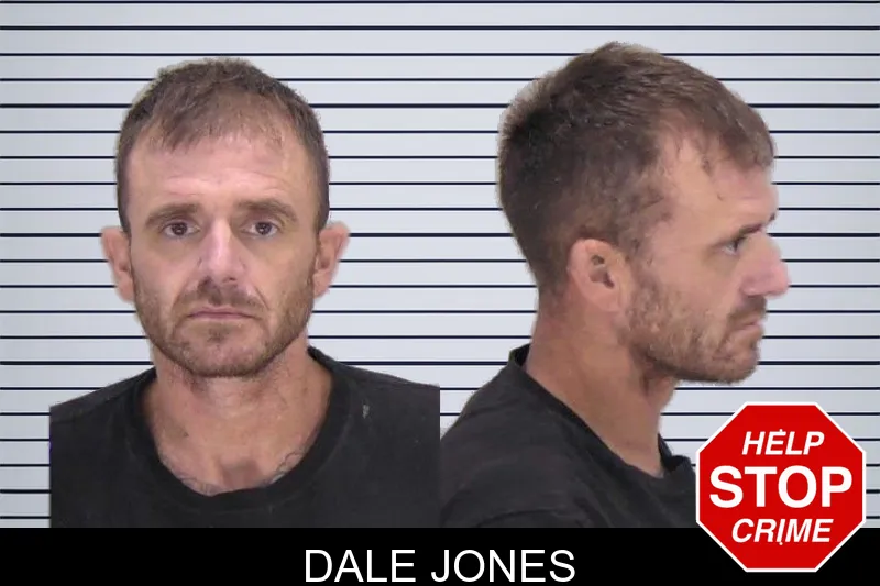 Dale Jones mugshot