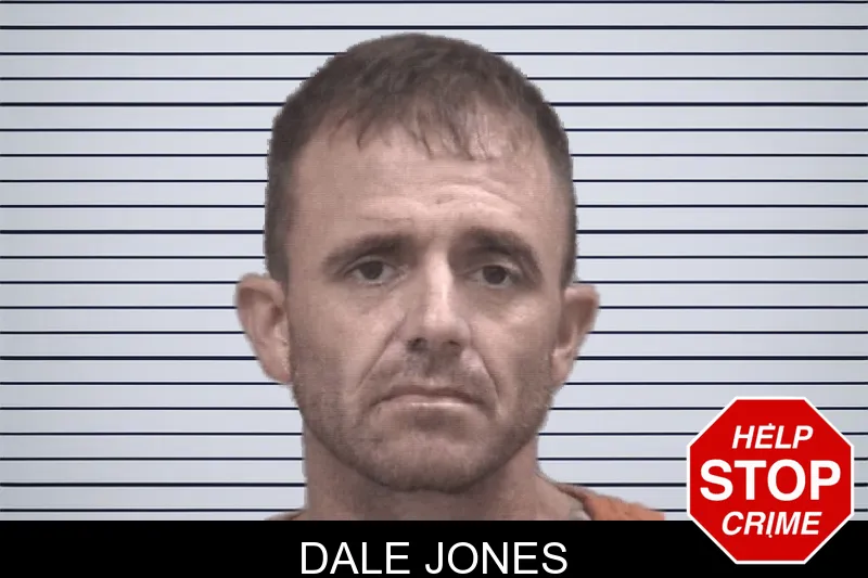 Dale Jones mugshot