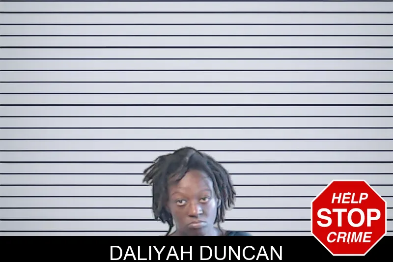 Daliyah Duncan mugshot
